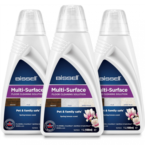 2885 Bissell | MultiSurface Detergent Trio Pack | 1000 ml