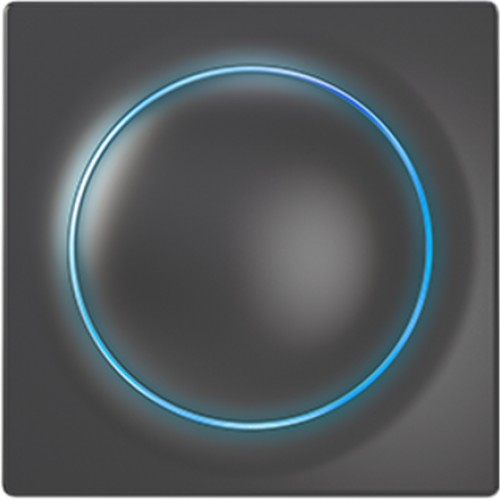 FGWDEU111-8 ZW5 EU Antracyt FIBARO Walli Dimmer, Black, Z-Wave EU | Fibaro | Walli Dimmer | FGWDEU-111-8 | Black
