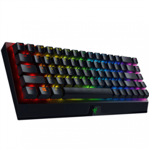 RZ03-03890600-R3N1 Razer | BlackWidow V3 Mini HyperSpeed | Mechanical Gaming Keyboard | Wireless | RGB LED light | NORD | Bluetooth | Black | Yellow Switch | Wireless connection