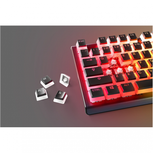 60200 SteelSeries | PRISMCAPS Keycap Set | N/A | N/A | US | Black