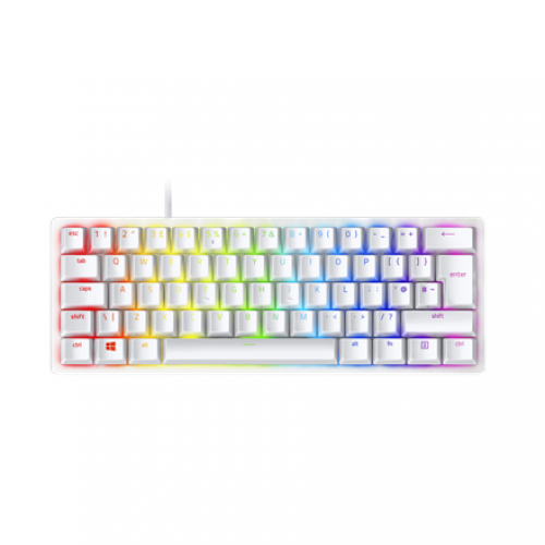 RZ03-03392200-R3R1 Razer | Optical Gaming Keyboard | Huntsman Mini 60% | Gaming keyboard | Wired | RGB LED light | Cyrillic | Mercury | USB-C | Red Switch
