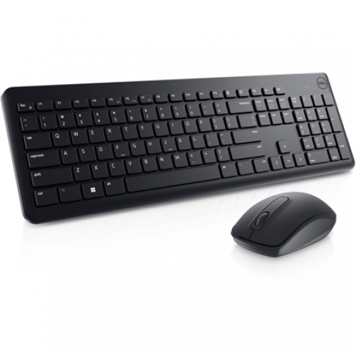 580-AKGJ Dell | Keyboard and Mouse | KM3322W | Keyboard and Mouse Set | Wireless | Batteries included | EE | Black | Wireless connection