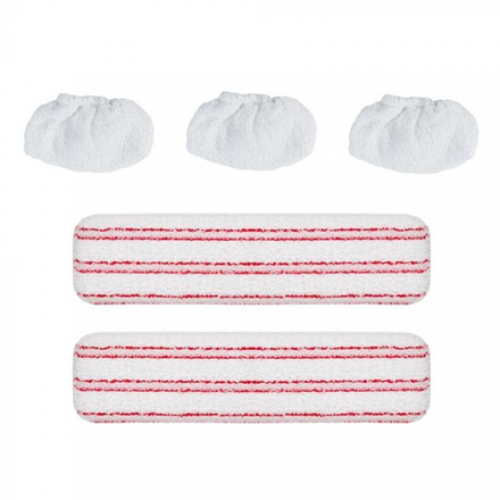 PAEU0324 Polti | Vaporetto Kit of 2 Cloths and 3 Sockettes | PAEU0324
