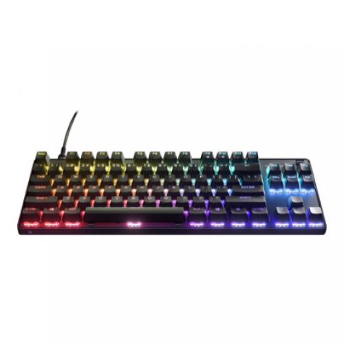 64849 SteelSeries | Gaming Keyboard | Apex 9 TKL | Black | Gaming keyboard | Wired | RGB LED light | NOR | OptiPoint Optical