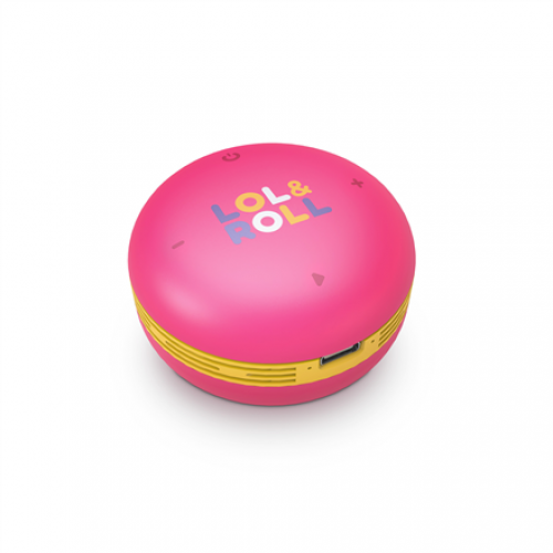 454976 Energy Sistem Lol&Roll Pop Kids Speaker Pink | Energy Sistem | Speaker | Lol&Roll Pop Kids | 5 W | Bluetooth | Pink | Portable | Wireless connection