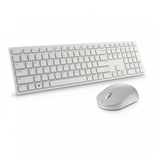 580-AKFB Dell | Keyboard and Mouse | KM5221W Pro | Keyboard and Mouse Set | Wireless | Mouse included | Russian | White | 2.4 GHz