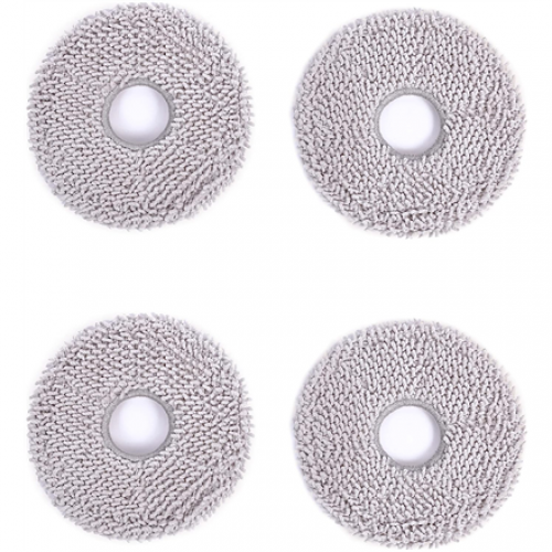 D-WP04-0012 Ecovacs | Washable Improved Mopping Pads for OZMO Turbo Mopping Systems of X1 OMNI/X1 TURBO/T10 TURBO/ T20 OMNI/X2 OMNI | D-WP04-0012 | 4 pc(s)