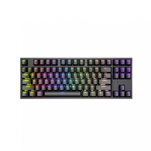 NKG-2071 Genesis | Mechanical Gaming Keyboard | THOR 404 TKL RGB | Black | Mechanical Gaming Keyboard | Wired | US | USB Type-A | 1005 g | Kailh Box Brown V2