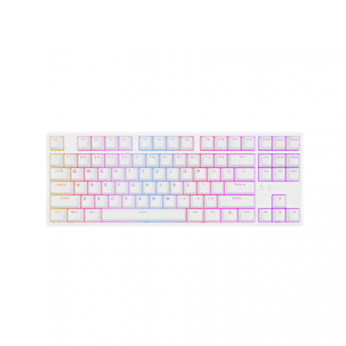 NKG-2072 Genesis | Mechanical Gaming Keyboard | THOR 404 TKL RGB | White | Mechanical Gaming Keyboard | Wired | US | USB Type-A | 1005 g | Kailh Box Brown V2