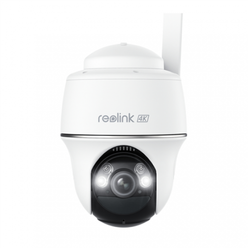 B4GPT4K04 Reolink | 4K 4G LTE Wire Free Camera | Go Series G440 | Dome | 8 MP | Fixed | IP64 | H.265 | MicroSD (Max. 128GB)