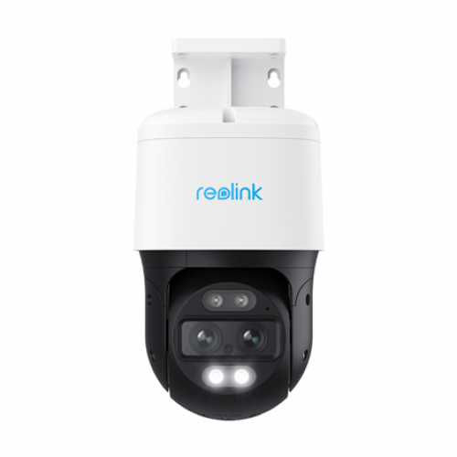 PCTMXPT4K01 Reolink | 4K Dual-Lens Auto Tracking PoE Security Camera with Smart Detection | TrackMix Series P760 | PTZ | 8 MP | 2.8mm/F1.6 | IP65 | H.264/H.265 | Micro SD, Max. 256GB