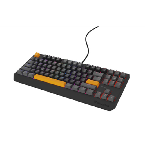 NKG-2081 Genesis THOR 230 | Mechanical Gaming Keyboard | Wired | US | Anchor Gray Positive | USB Type-A | Outemu Red