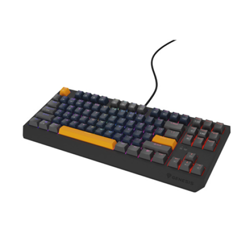 NKG-2163 Genesis THOR 230 | Mechanical Gaming Keyboard | Wired | US | Naval Blue Positive | USB Type-A | Outemu Panda