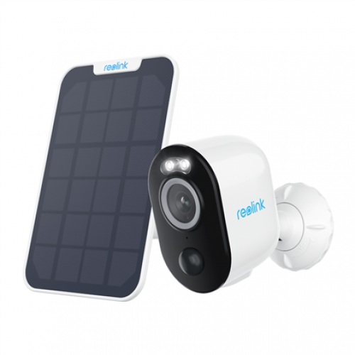 BWC2K02SP Reolink | Wi-Fi Security Camera with Motion Spotlight and Solar Panel | Argus Series B330 | Bullet | 4 MP | Fixed lens | IP65 | H.265 | Micro SD, Max. 128 GB | White