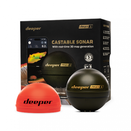 ITGAM1951 Deeper Smart Sonar Chirp+3 | Sonar | Wi-Fi | Brown Green