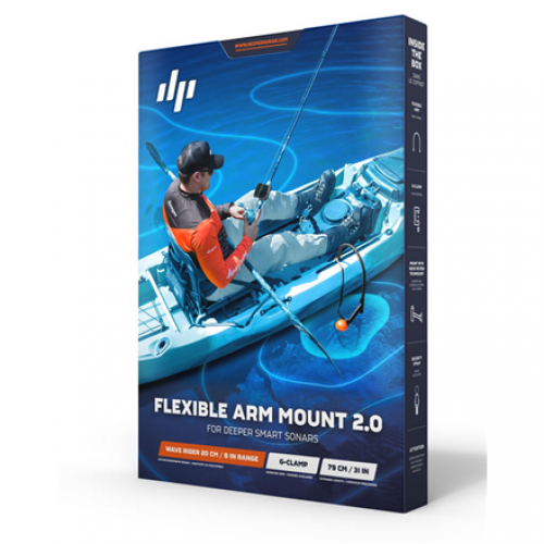 ITGAM0007 Deeper | Deeper Flexible Arm Mount 2.0 | Sonar mount | Black ITGAM0007 Deeper | Deeper Flexible Arm Mount 2.0 | Sonar mount | Black