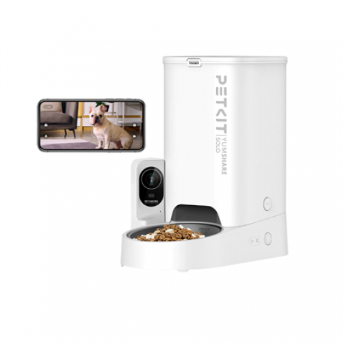 P571 PETKIT | Feeder with Camera | P571 YumShare Solo | Capacity 3 L | White