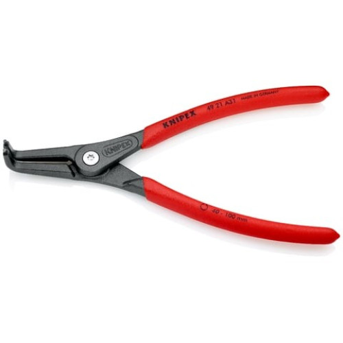 Lenktos replės fiksavimo žiedams Knipex 49 21 A31 (40–100mm