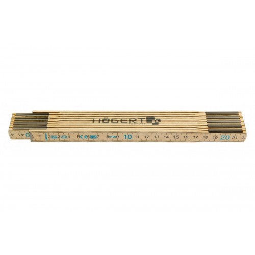 Medinė ruletė HOGERT HT4M262 (2m x 16mm)