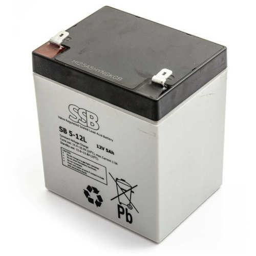 Akumuliatorius (AGM) SSB SB (5Ah, 12V, F2, VRLA)
