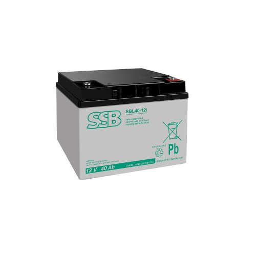 Akumuliatorius (AGM) SSB SBL (40Ah, 12V, F13 M6, VRLA) Akumuliatorius (AGM) SSB SBL (40Ah, 12V, F13 M6, VRLA)