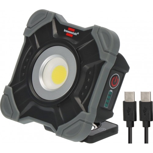Žibintuvėlis pastatomas Brennenstuhl 1173700009 (1000 lm, USB įkrovimas, IP54, IK07, 6500K) Žibintuvėlis pastatomas Brennenstuhl 1173700009 (1000 lm, USB įkrovimas, IP54, IK07, 6500K)