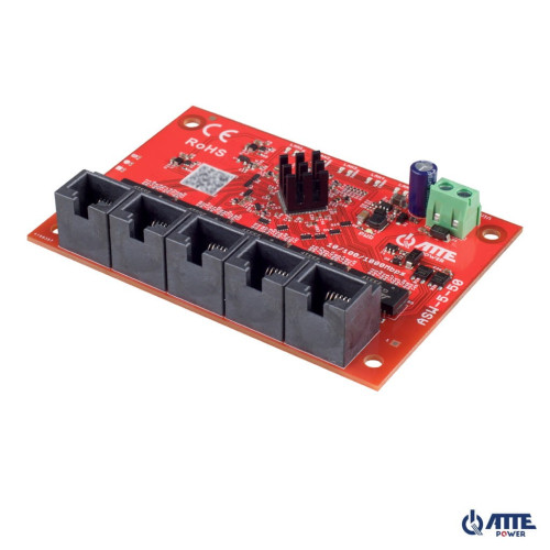 5 prievadų komutatorius ATTE ASW-5-50-OF