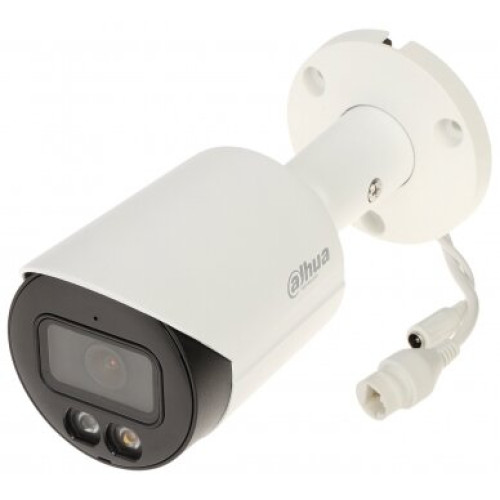 Dahua bullet IPC-HFW2549S-S-IL-0360B F3.6mm (balta, 5 MP, Dual light IR+LED 30m)