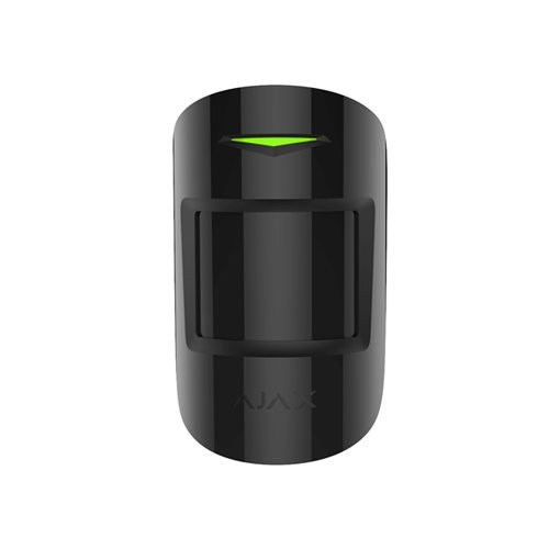 CombiProtect Black, Pet immune combined motion and glass break detector, AJAX CombiProtect Black, Pet immune combined motion and glass break detector, AJAX
