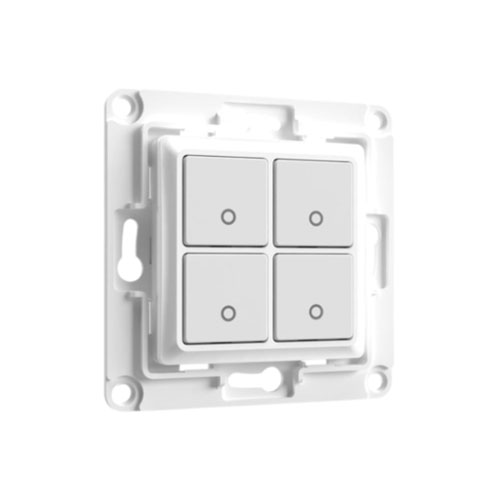 Shelly Wall Switch 4xBtn, white Shelly Wall Switch 4xBtn, white