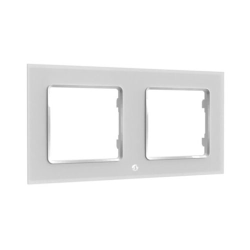 Shelly Wall Switch Frame x2, white Shelly Wall Switch Frame x2, white