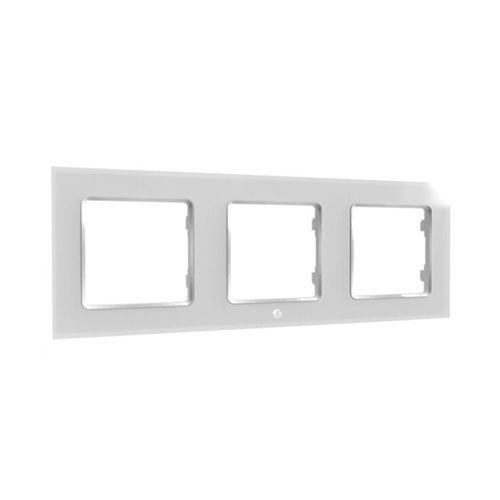 Shelly Wall Switch Frame x3, white Shelly Wall Switch Frame x3, white