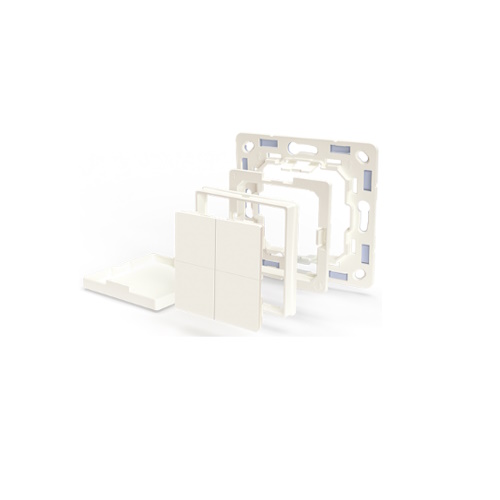 Shelly BLU Wall Switch 4 (Stand alone) Smart 4-Button Bluetooth Switch Shelly BLU Wall Switch 4 (Stand alone) Smart 4-Button Bluetooth Switch