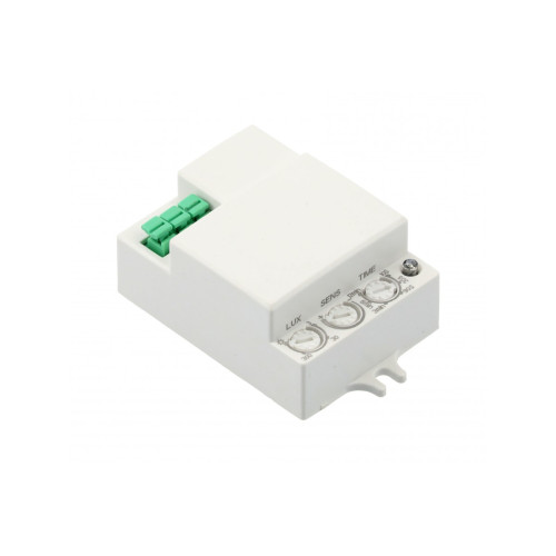 Mikrobanginis judesio jutiklis (500 W, 240 V, 360°, 1–8 m, IP20, baltas) GTV AE-SRC812-MIN2 Mikrobanginis judesio jutiklis (500 W, 240 V, 360°, 1–8 m, IP20, baltas) GTV AE-SRC812-MIN2