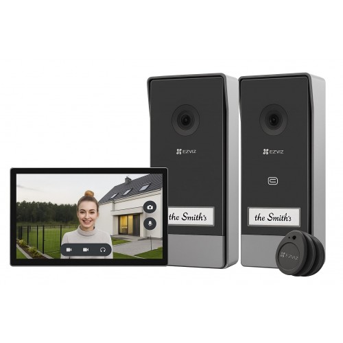 Telefonspynės komplektas EZVIZ CS-HP7 (3MP, 1 ekranas, 2 telefonspynės) Telefonspynės komplektas EZVIZ CS-HP7 (3MP, 1 ekranas, 2 telefonspynės)