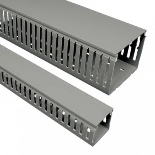 Plastikinis perforuotas kanalas Kopos RK 40X60_LD (pilkas, 40x60mm, 2m) Plastikinis perforuotas kanalas Kopos RK 40X60_LD (pilkas, 40x60mm, 2m)