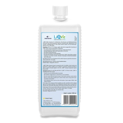 „LiQVit“ vandens valymo priemonė,„LiQVit“ vandens valymo priemonė