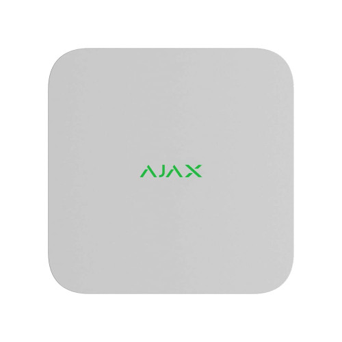 Tinklo vaizdo įrašymo įrenginys Ajax NVR 70934.122.WH (16 kanalų, baltas, HDD iki 16TB, H.265)