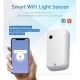 Kambario šviesos ryškumo jutiklis su WIFI Feelspot FS-LBS01W 0-1000 LUX, Tuya Kambario šviesos ryškumo jutiklis su WIFI Feelspot FS-LBS01W 0-1000 LUX, Tuya