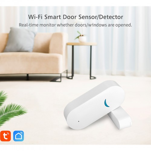 Išmanusis bevielis durų ir langų judesio jutiklis Feelspot FS-DS02W Wifi, Tuya Išmanusis bevielis durų ir langų judesio jutiklis Feelspot FS-DS02W Wifi, Tuya