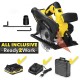 Akumuliatorinis rankinis diskinis pjūklas Trotec PCSS 10-20 V Akumuliatorinis rankinis diskinis pjūklas Trotec PCSS 10-20 V