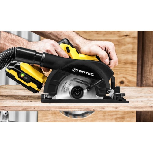Akumuliatorinis rankinis diskinis pjūklas Trotec PCSS 10-20 V Akumuliatorinis rankinis diskinis pjūklas Trotec PCSS 10-20 V
