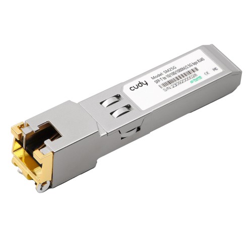 Optinis integruojamas keitiklis Cudy SFP++ SM25G (SFP+ lizdas į 2.5GbE RJ45) Optinis integruojamas keitiklis Cudy SFP++ SM25G (SFP+ lizdas į 2.5GbE RJ45)