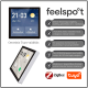 Centrinis Tuya valdiklis Feelspot T6E Wifi, Zigbee, Bluetooth