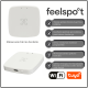Išmanusis būvio daviklis Feelspot FS-HP01W WiFi, Tuya Išmanusis būvio daviklis Feelspot FS-HP01W WiFi, Tuya