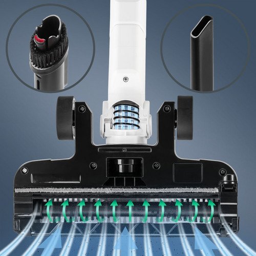 Belaidis dulkių siurblys - šluota Trotec VC 150 E Belaidis dulkių siurblys - šluota Trotec VC 150 E