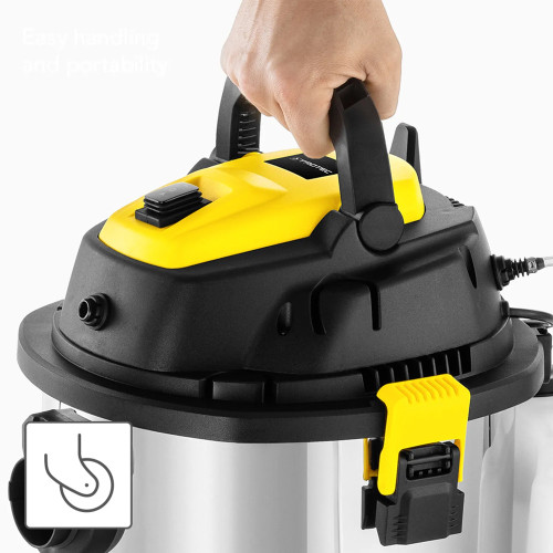 Plaunantis dulkių siurblys Trotec VC 1200 W Plaunantis dulkių siurblys Trotec VC 1200 W