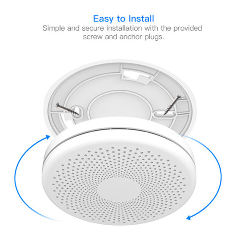 Išmanusis dūmų ir CO jutiklis Feelspot FS-CSS01W WiFi, Tuya Išmanusis dūmų ir CO jutiklis Feelspot FS-CSS01W WiFi, Tuya