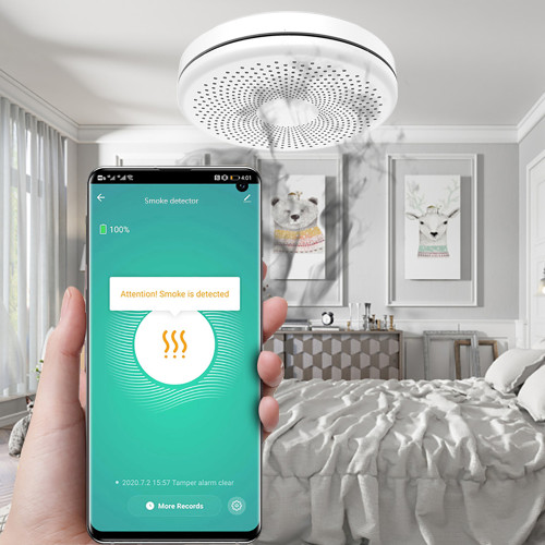 Išmanusis dūmų ir CO jutiklis Feelspot FS-CSS01W WiFi, Tuya Išmanusis dūmų ir CO jutiklis Feelspot FS-CSS01W WiFi, Tuya