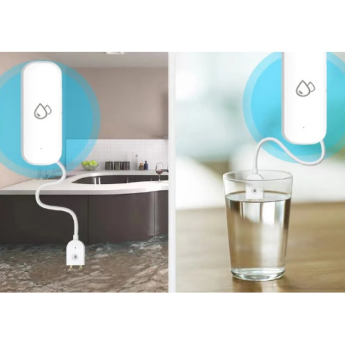 Išmanusis vandens jutiklis Feelspot FS-WD04W WiFi, Tuya Išmanusis vandens jutiklis Feelspot FS-WD04W WiFi, Tuya